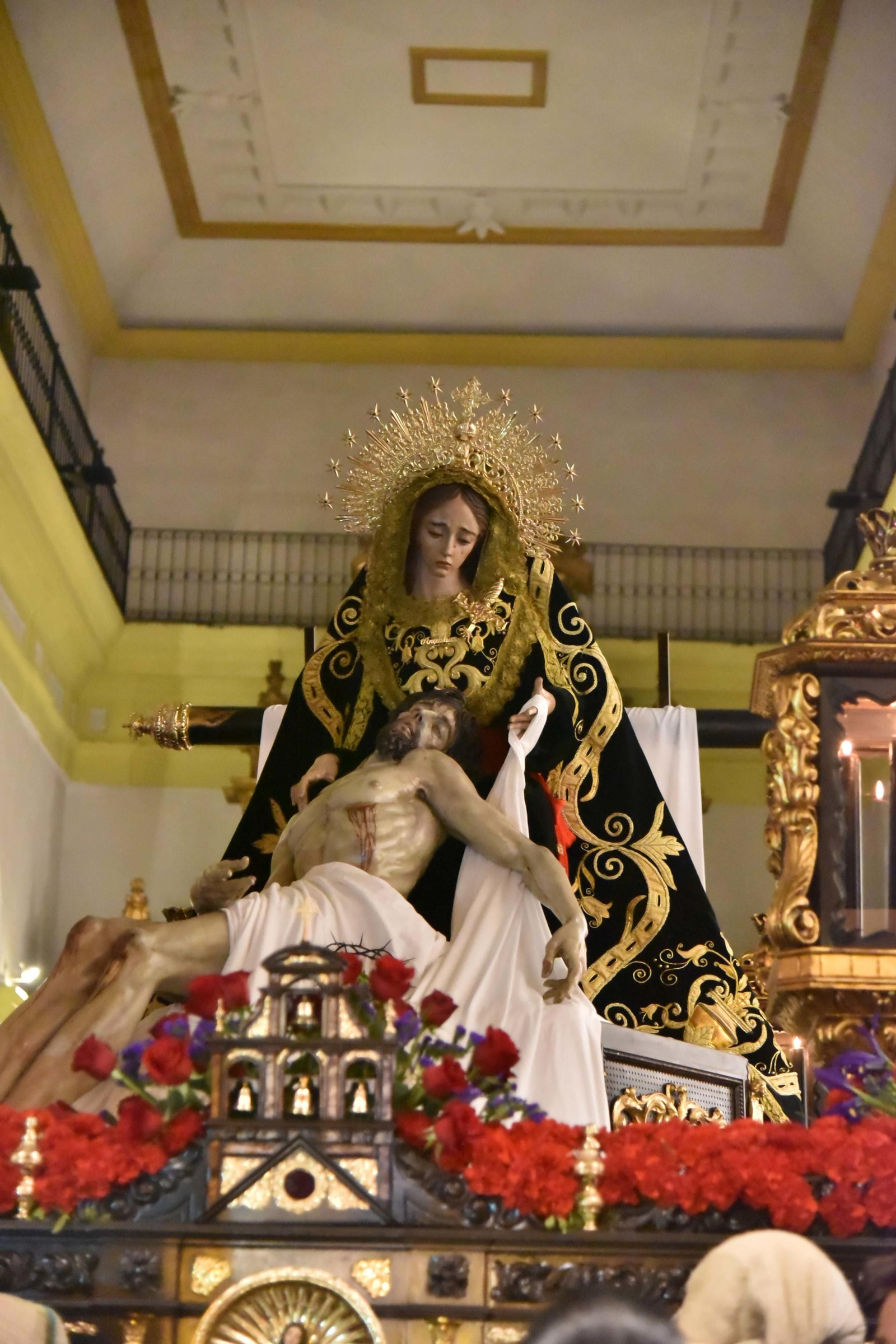 Las imágenes de las Angustias en La Línea