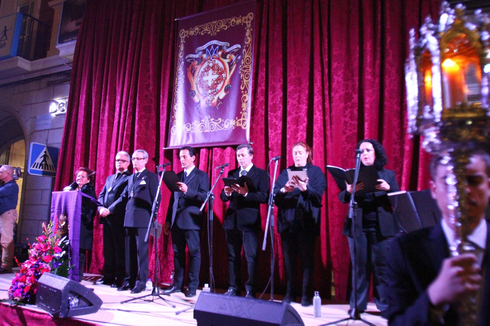 El Cristo de la Expiración preside el Vía Crucis del Consejo de Hermandades