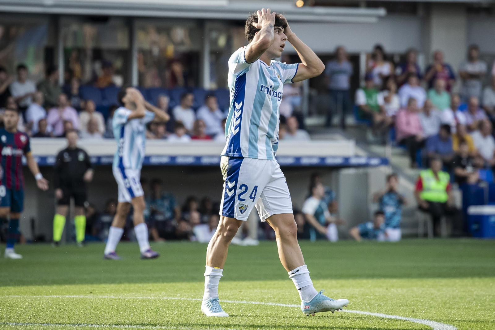 Las fotos del Huesca-Málaga CF
