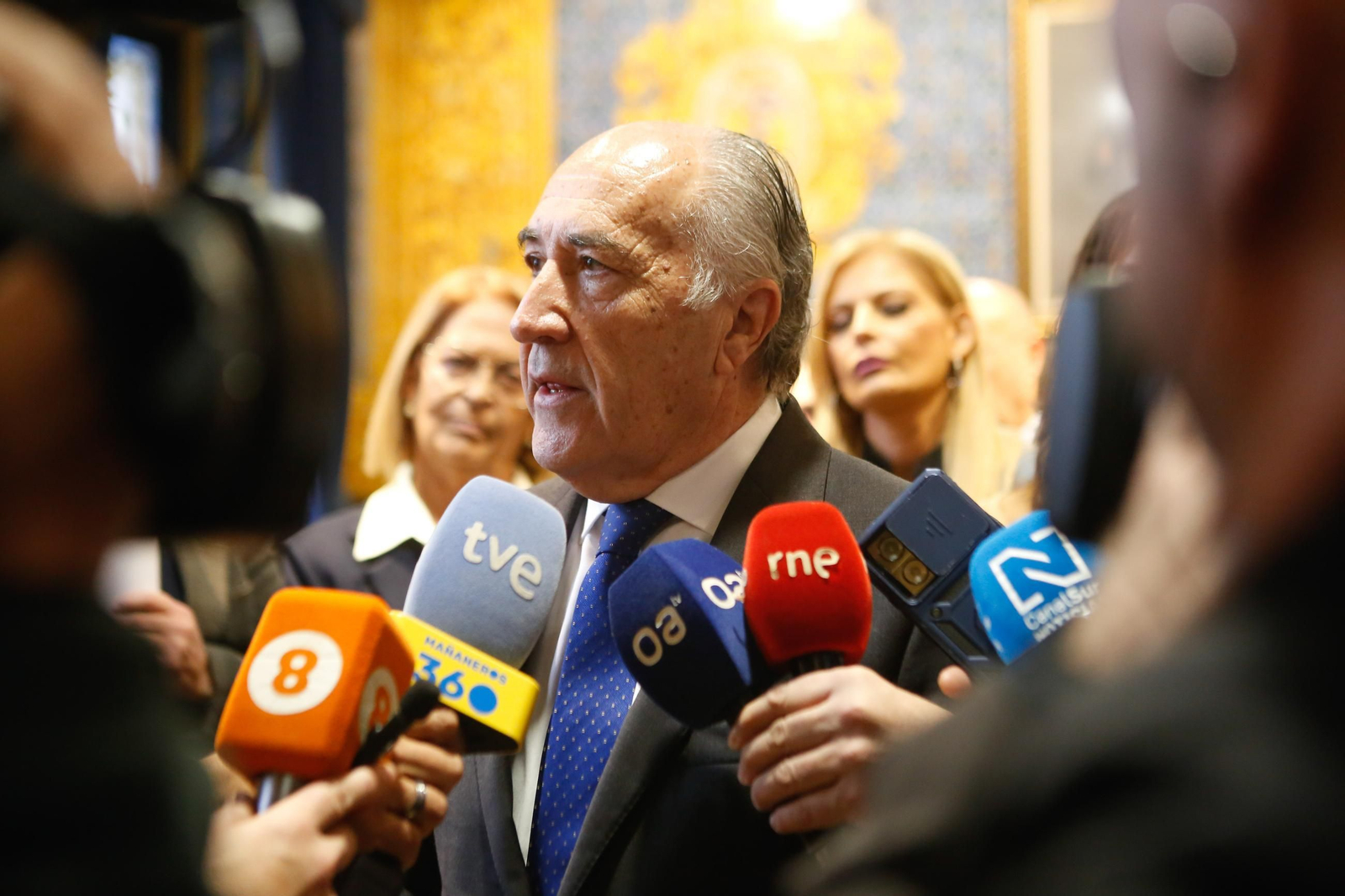 Fotos del Pleno del Ayuntamiento de Algeciras con el plantón de la oposición al alcalde Landaluce