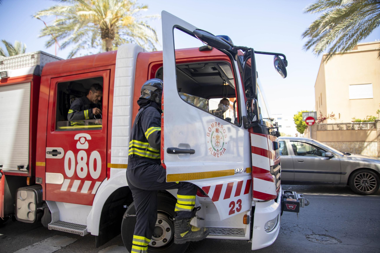 Las imágenes del apagón en Almería
