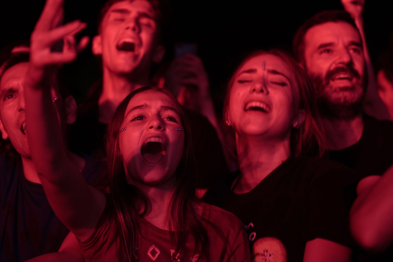 Las imágenes del concierto de Robe