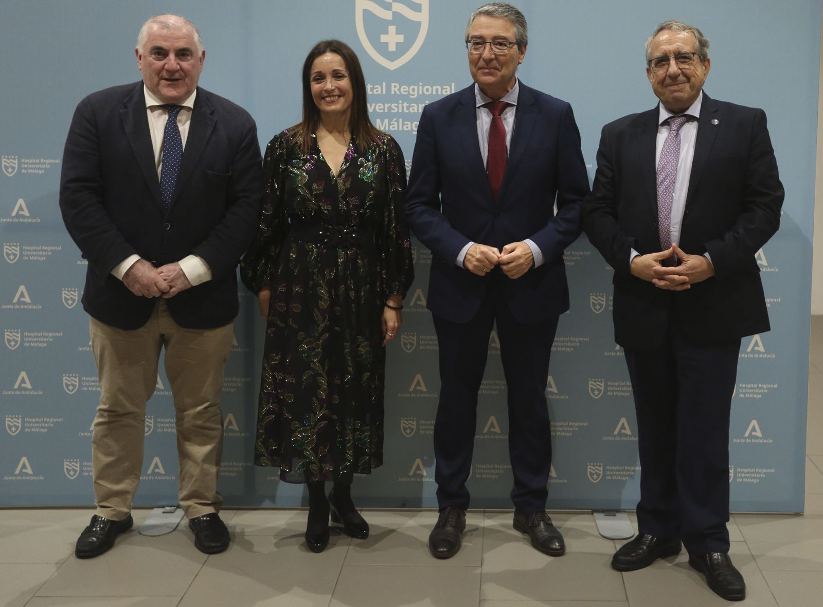 La imágenes de la celebración del 150 aniversario del Hospital Civil de Málaga