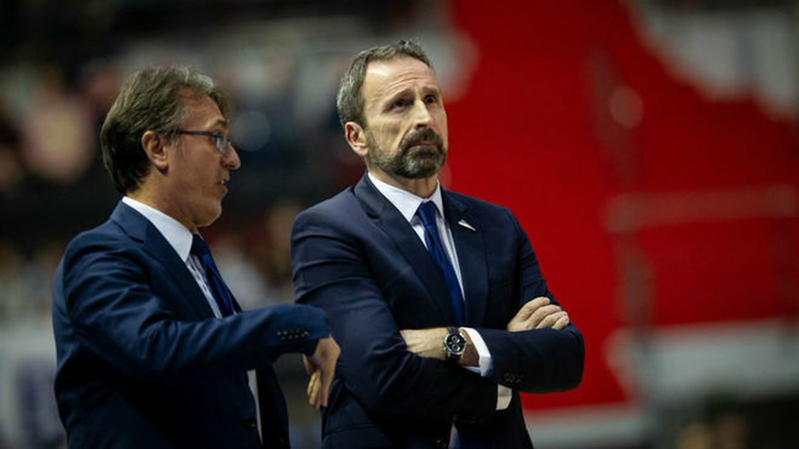 Joan Plaza, en un encuentro con el Zenit.