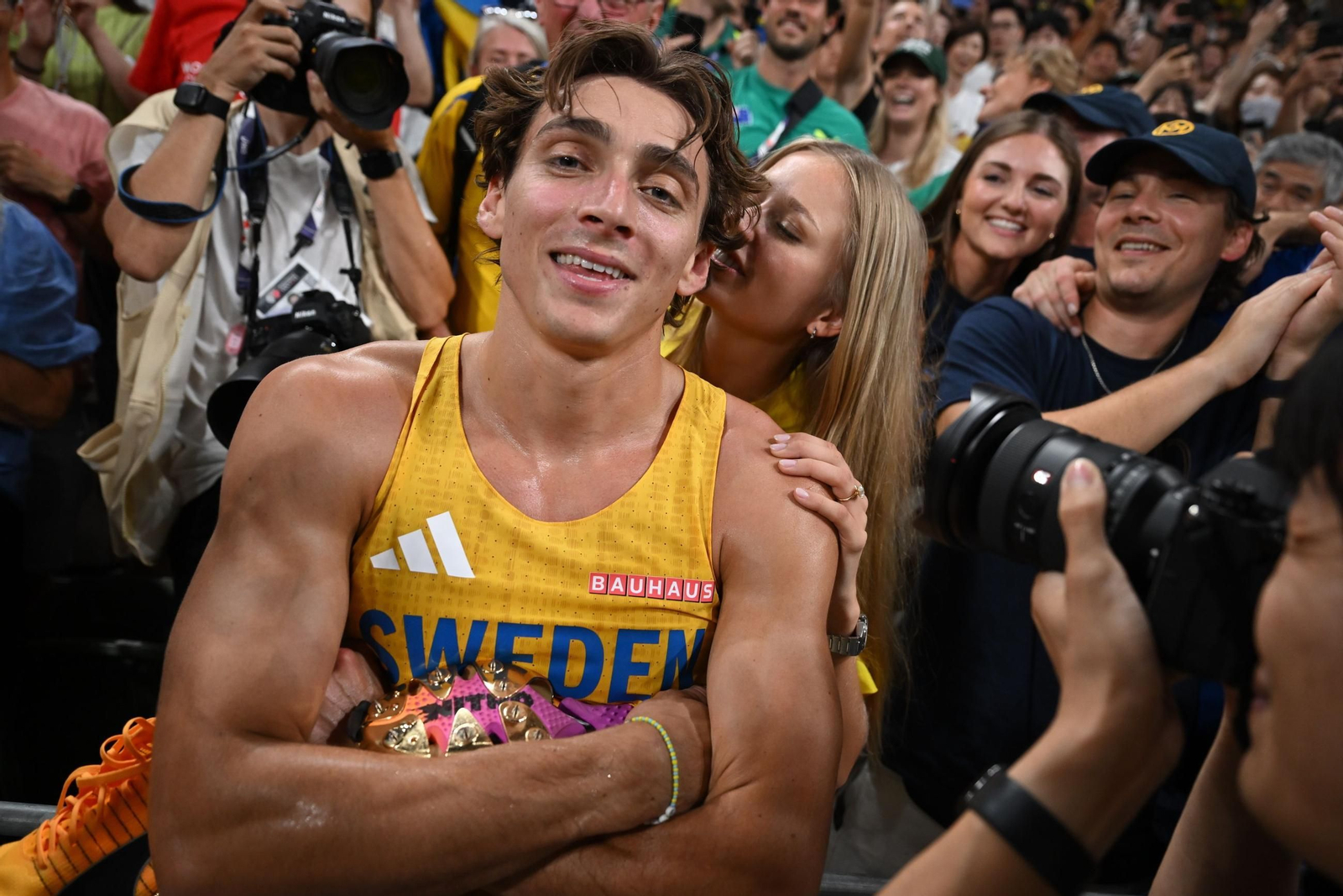 Las fotos del récord mundial de Duplantis y del resto de la jornada