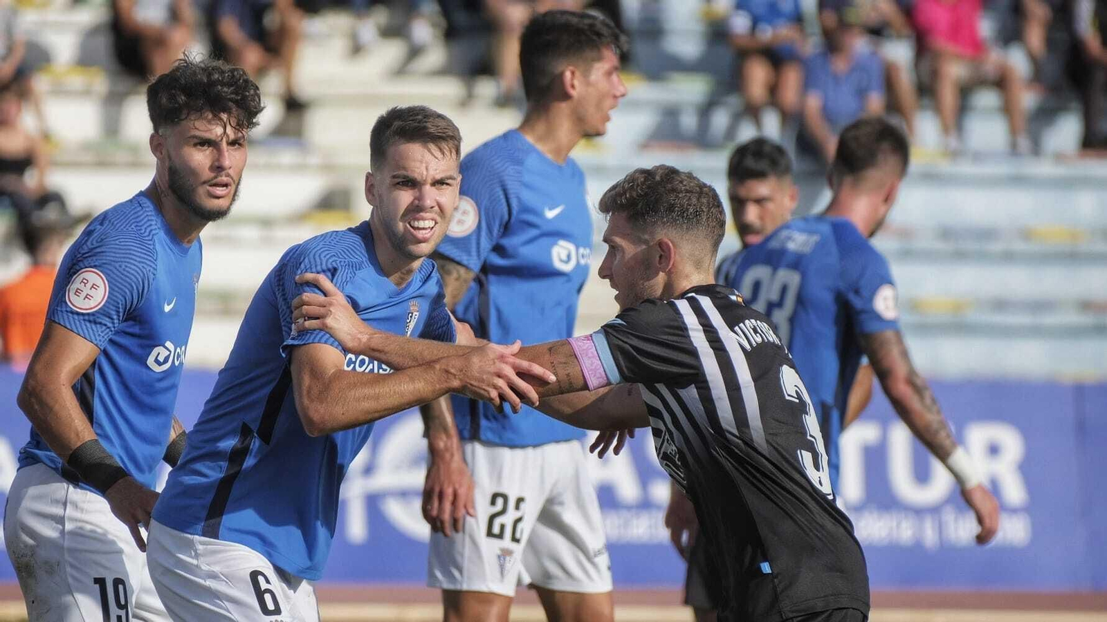 Las fotos de la derrota de la Balona en San Fernando (1-0)