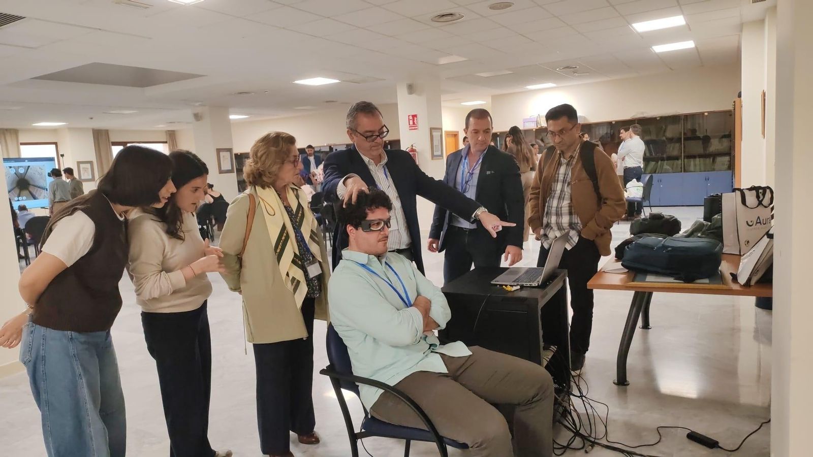 Un momento de uno de los talleres desarrollados durante la celebración de las jornadas.