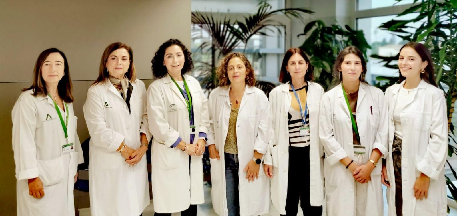 Ginecólogas pertenecientes a la Unidad de Suelo Pélvico del Hospital de Valme y que participan en el congreso.