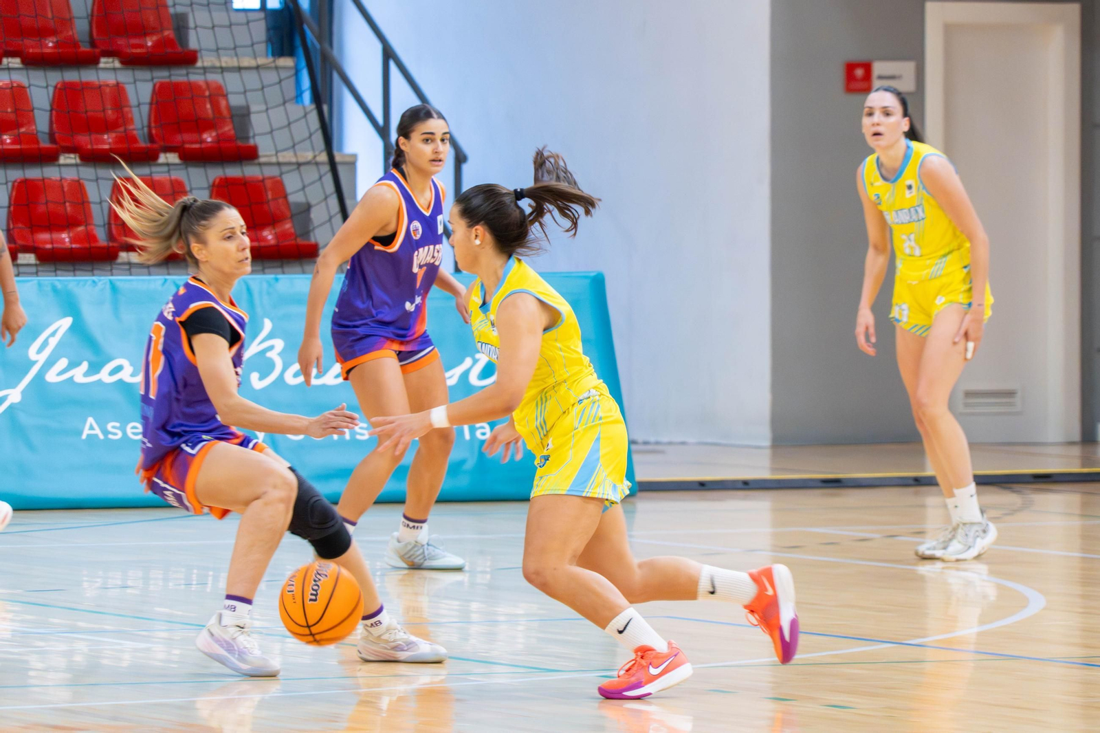 Acción defensiva del Plantel GmasB en un partido anterior