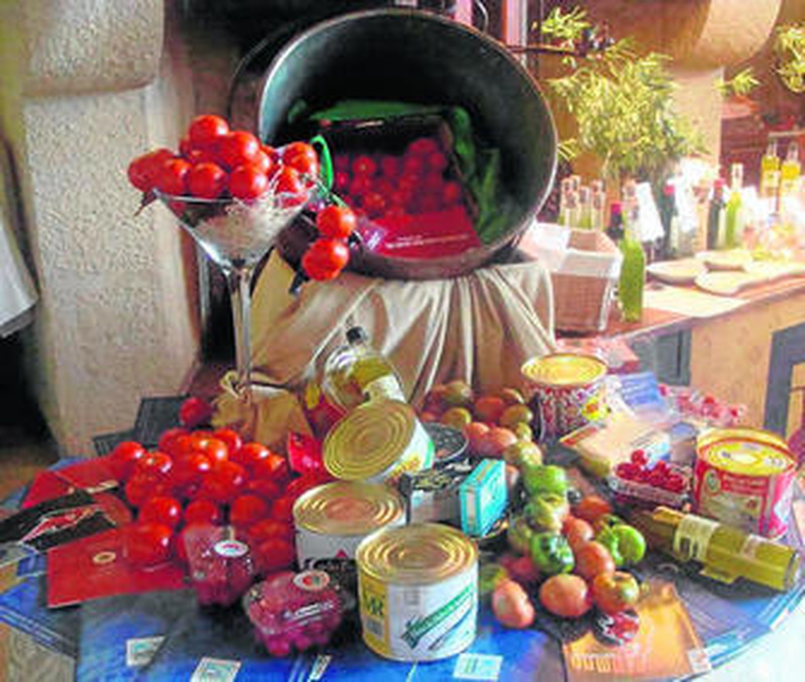 La finalidad del evento fue la promoción de productos agroalimentarios andaluces.