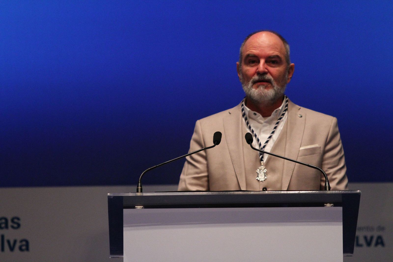 Imágenes de la entrega de las medallas de Huelva