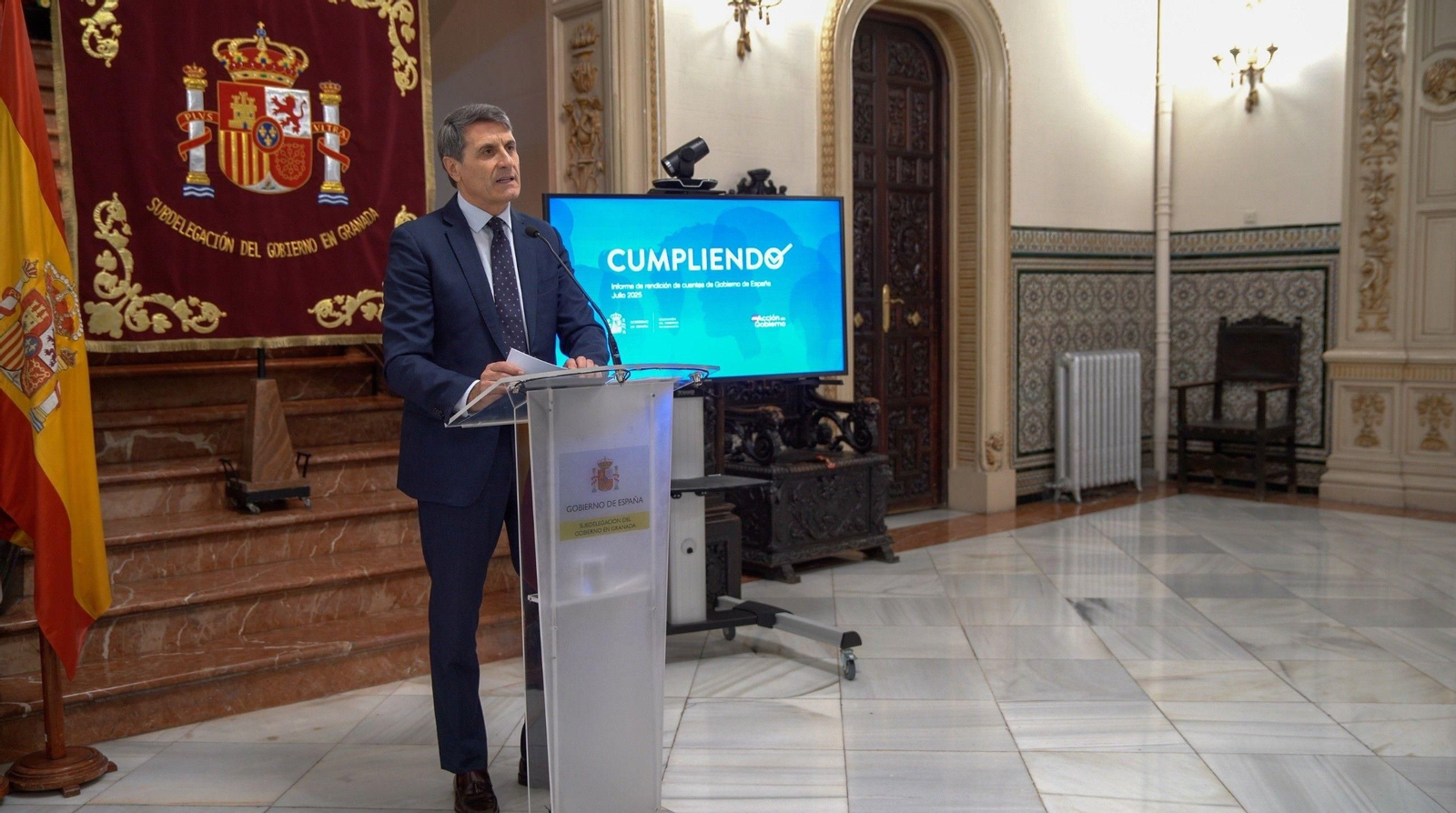 El delegado del Gobierno en Andalucía, Pedro Fernández.