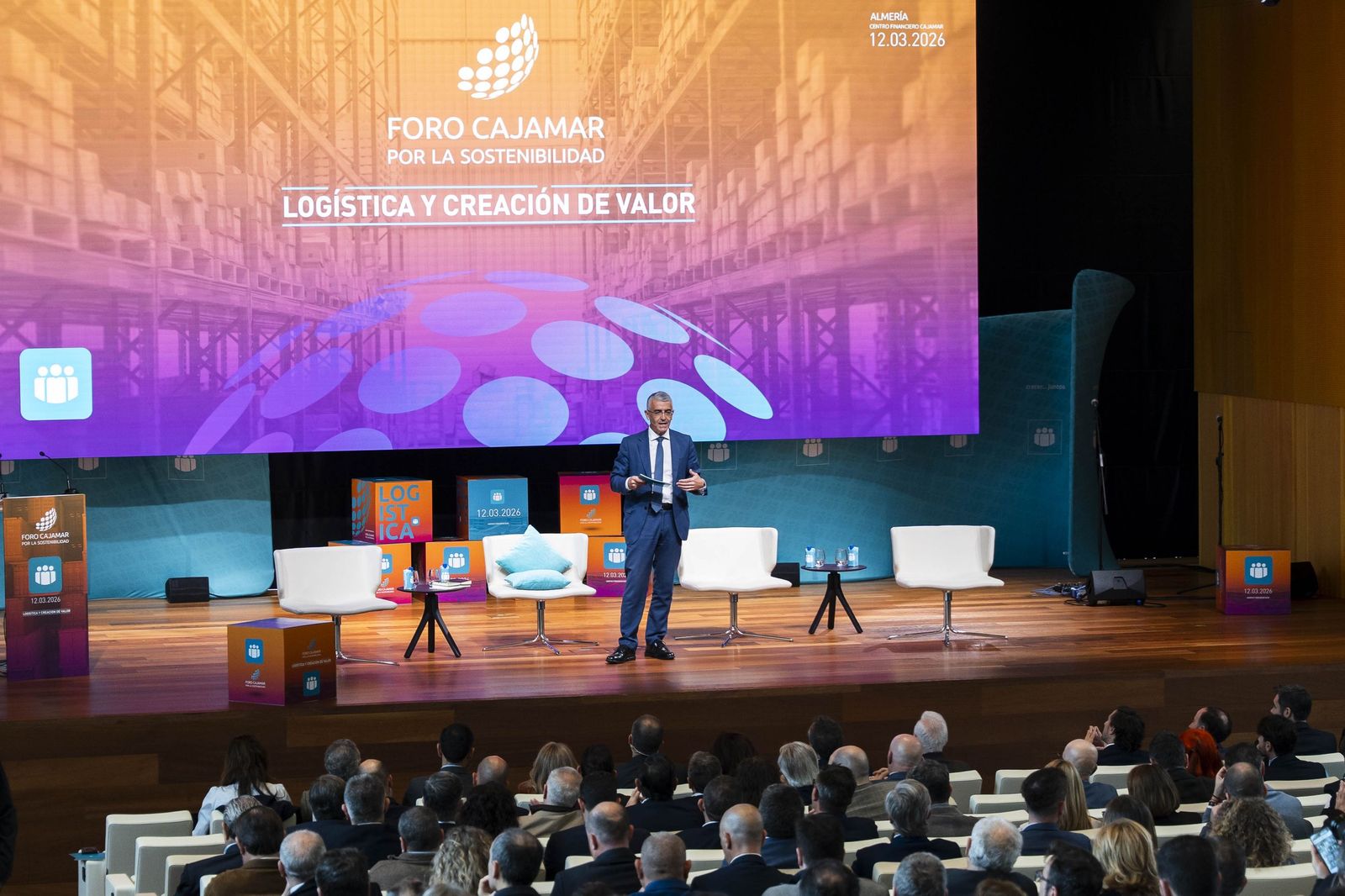 Las imágenes del Foro Cajamar por la Sostenibilidad en Almería