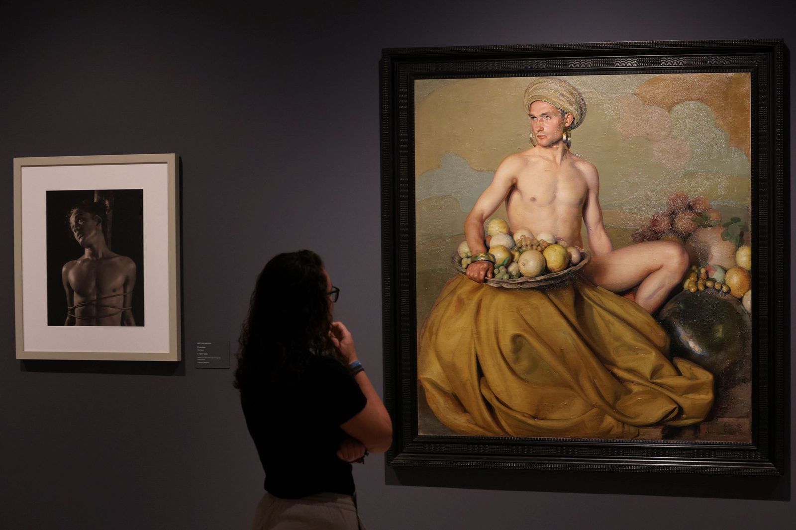 Exposición temporal 'Desnudos. Cuerpos normativos e insurrectos en el arte español (1870-1970)', en el Museo Carmen Thyssen de Málaga