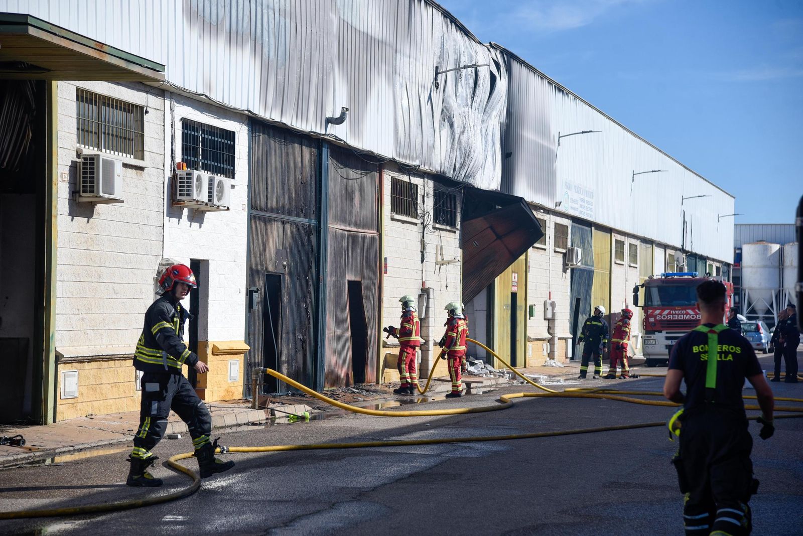 Las imágenes del Incendio en Majaravique