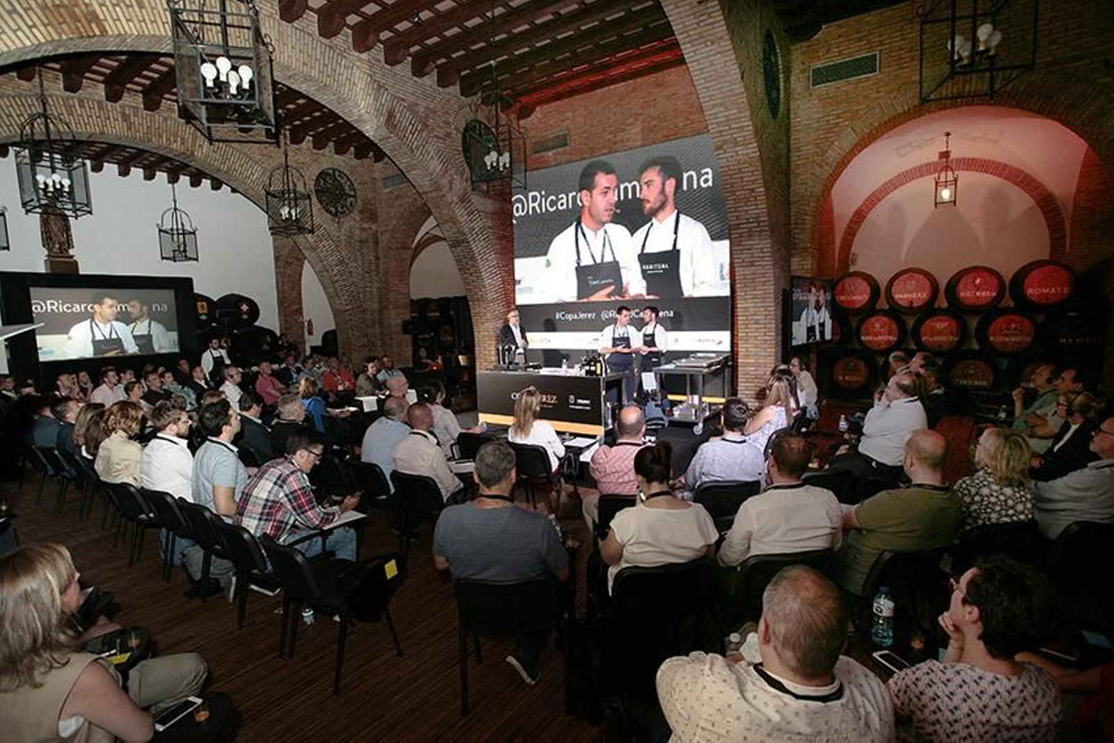 Una de las ponencias de la primera edición de Copa Jerez Forum & competition, celebrada en 2017.