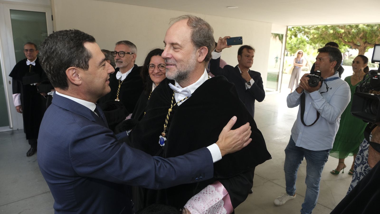 El Presidente de la Junta Juanma Moreno, inaugura el curso universitario andaluz en Almería