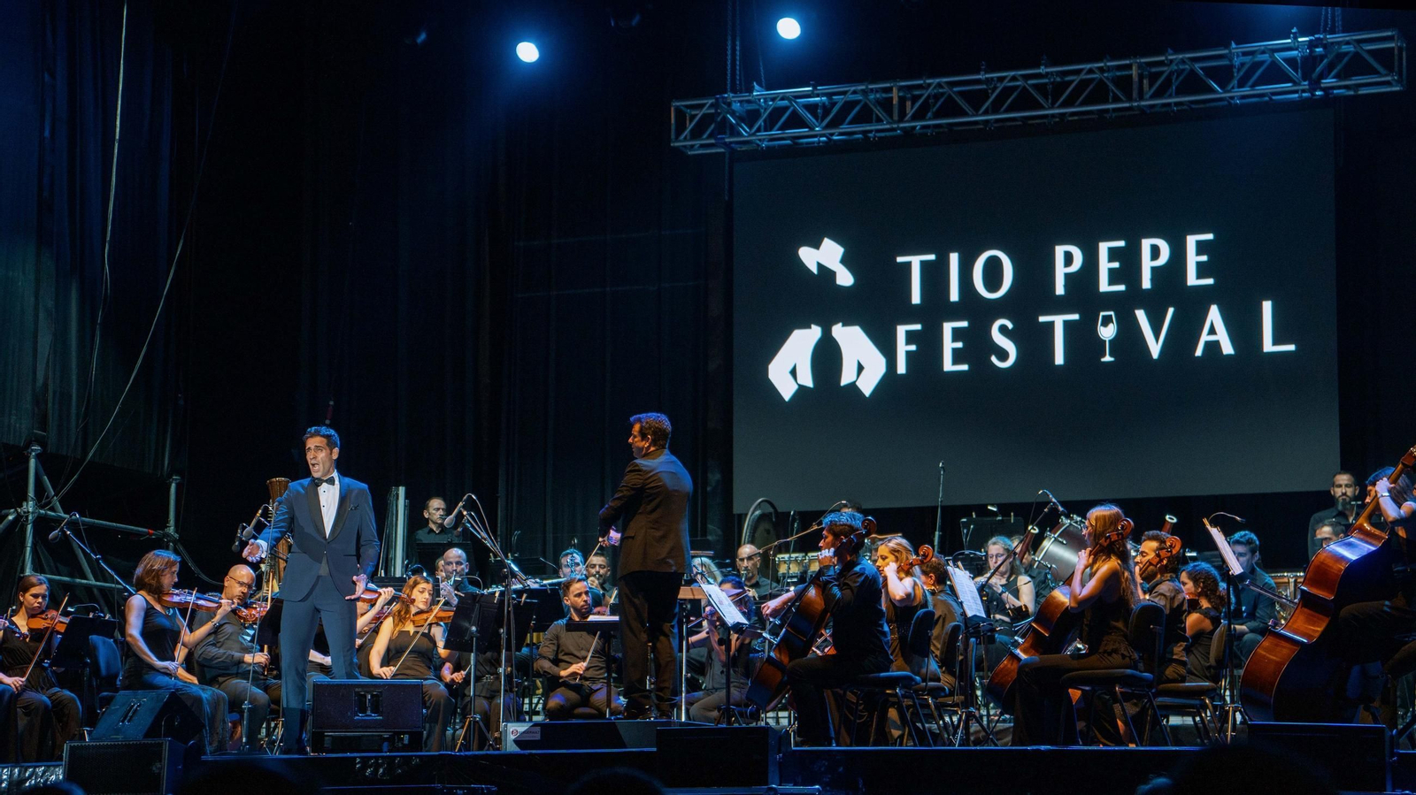 Ismael Jordi, durante una actuación en Tío Pepe Festival 2023.