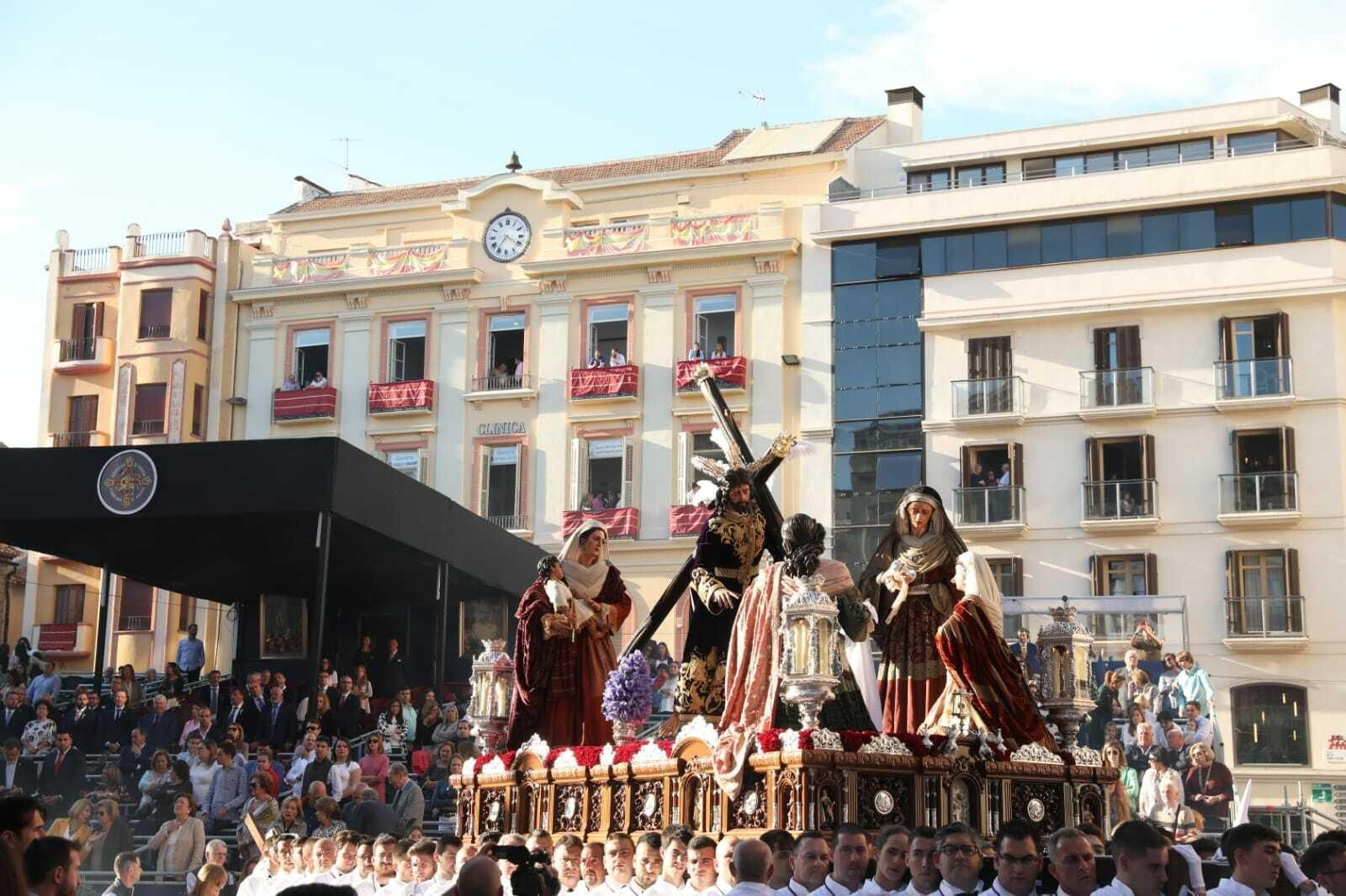 Las fotos de Salutación en el Domingo de Ramos en Málaga