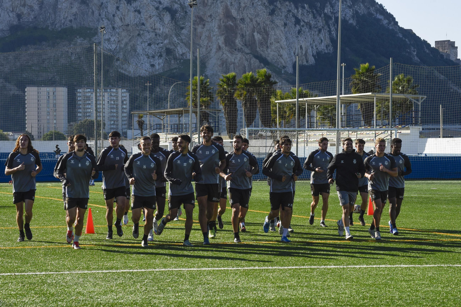 Las fotos del entrenamiento de la Balona previo a su partido con el Ciudad de Lucena