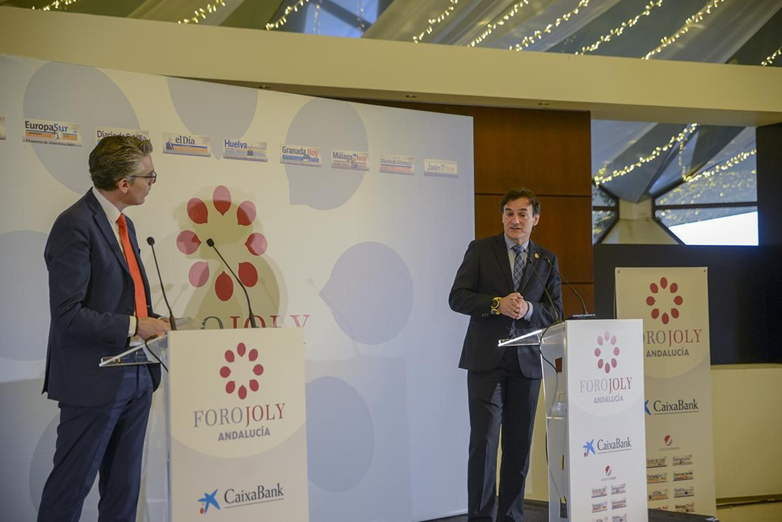 En imágenes: así ha sido el desayuno informativo de Jaén Hoy con el alcalde, Agustín González