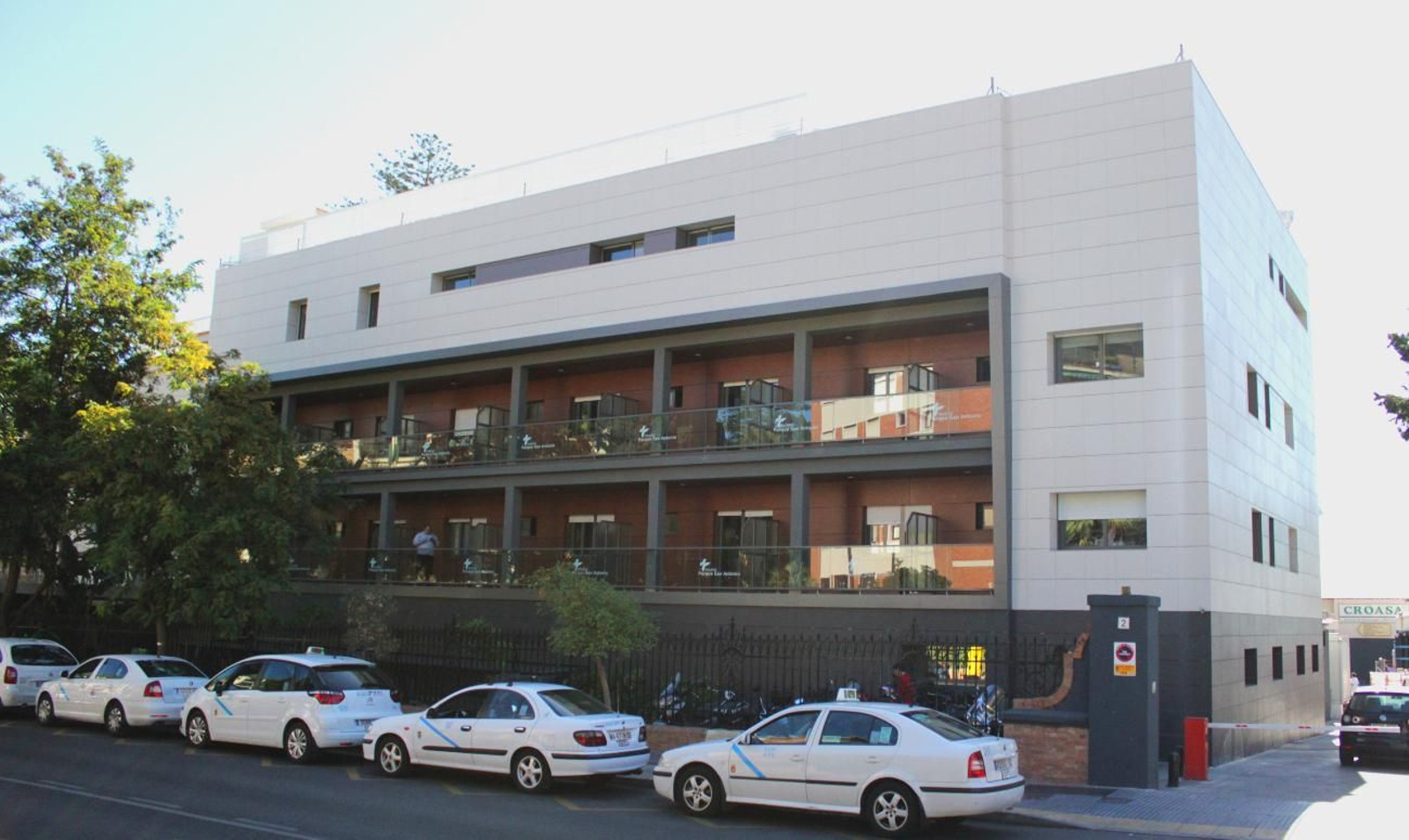 Fachada del hospital Vithas Parque San Antonio de Málaga.