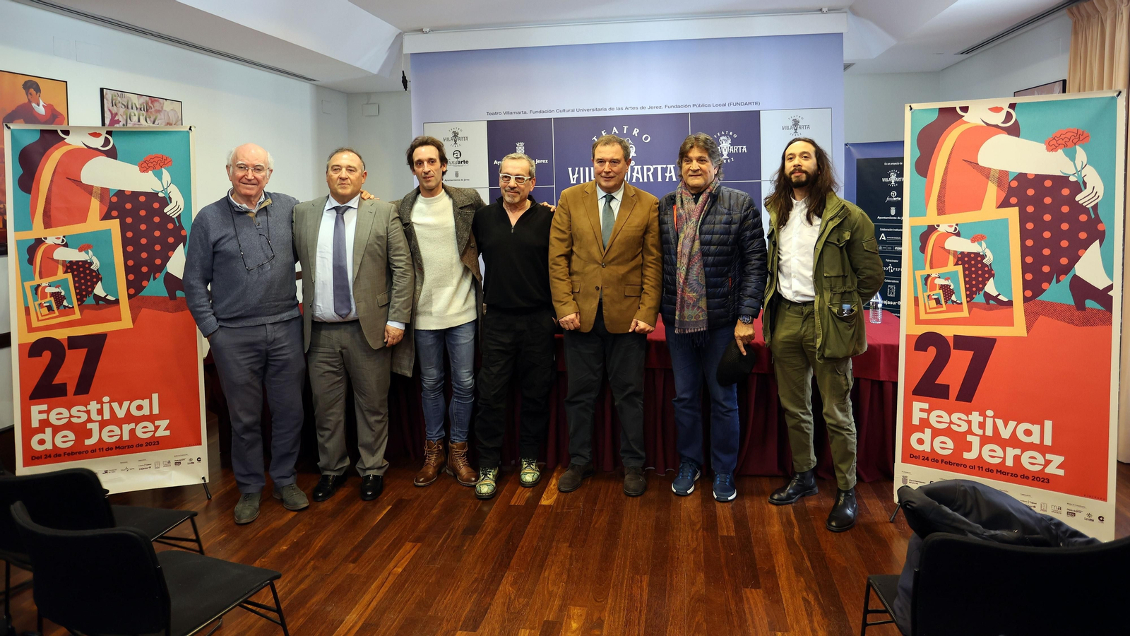 Presentación de los tres espectáculos de la primera jornada del Festival de Jerez