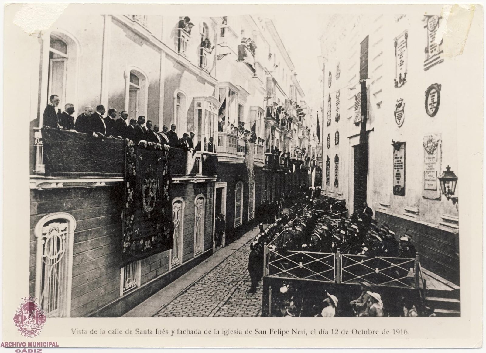 Fiesta de la Hispanidad de hace 107 años