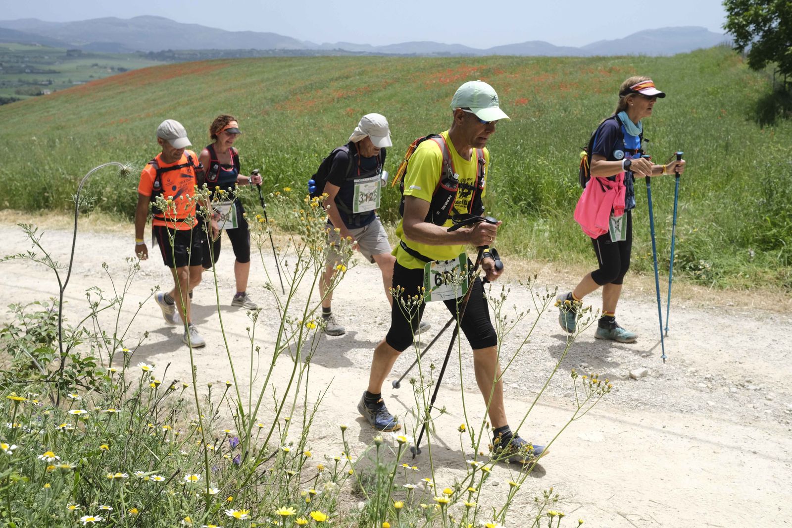 La jornada diurna de los 101, en fotos
