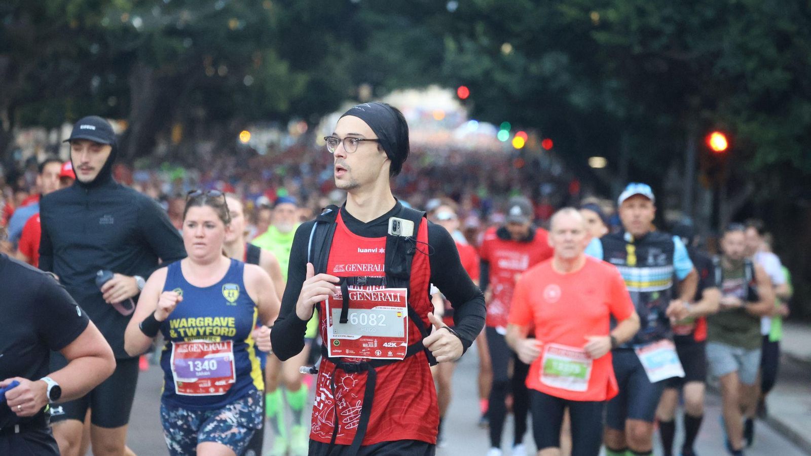 Las mejores fotos de la Maratón de Málaga 2024