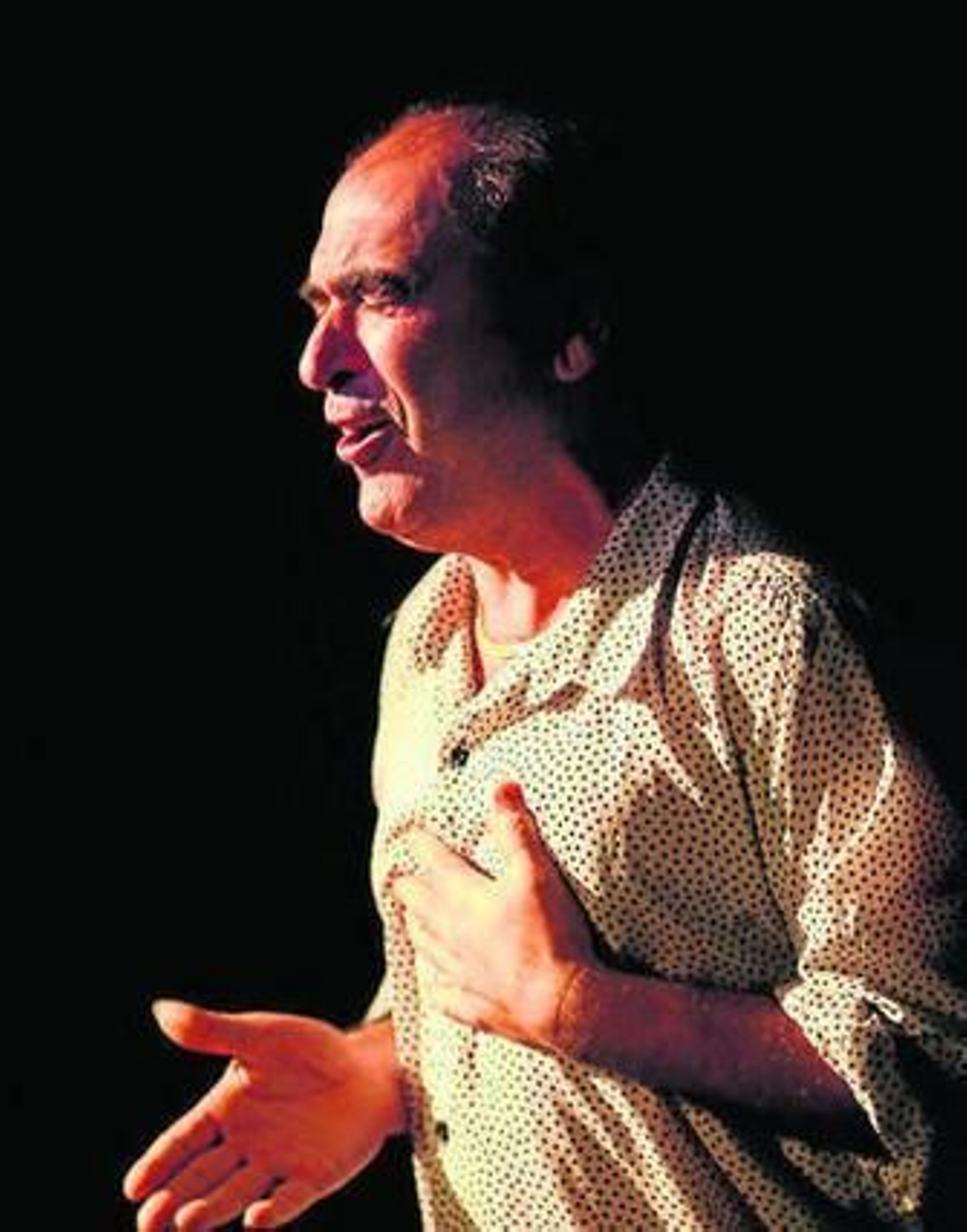 Una imagen de Aguilar de Jerez, en plena actuación.