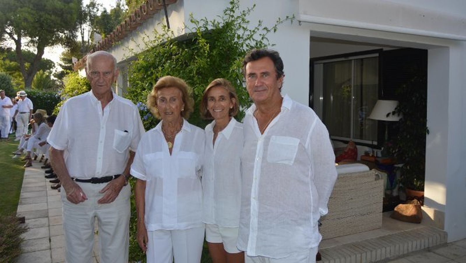 Johny Carranza, Carmen Soto, María Puig de la Bellacasa y José Manuel de Abaroa Carranza.