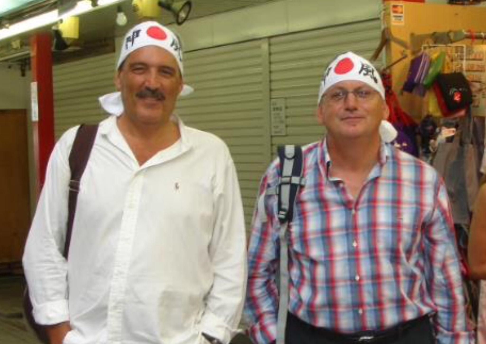 Imagen de la investigación policial de Lorente y José Julián en el viaje a Japón.