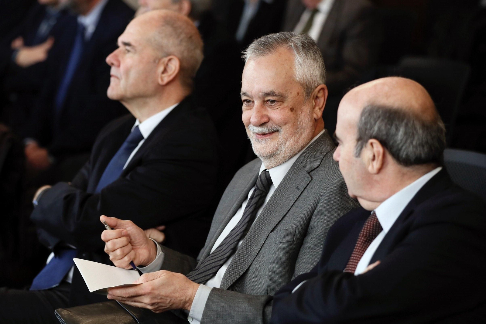 Griñán, Chaves y Zarrías, en el jucio.