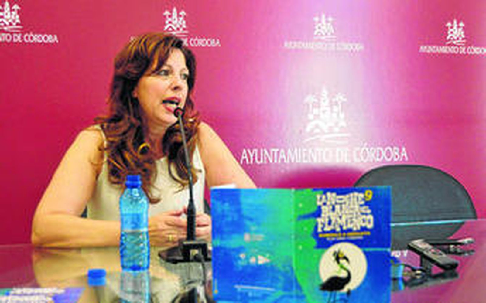 María del Mar Téllez, ayer, en el balance.