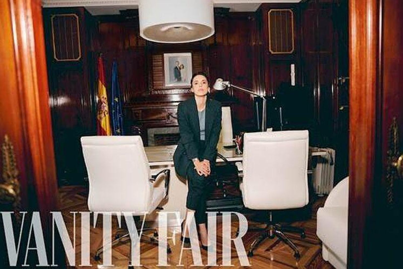 La ministra de Igualdad, Irene Montero, en el número de octubre de Vanity Fair.