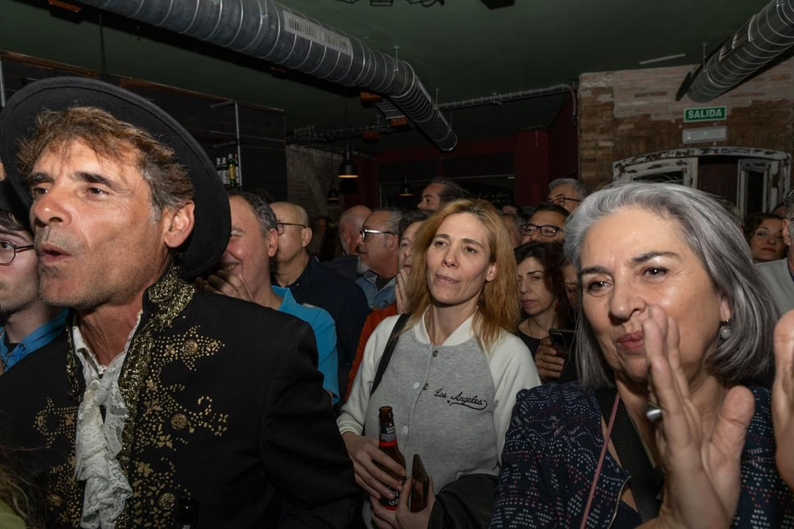 Homenaje a Antonio Jaén en la sala de conciertos que fundó en la ciudad.