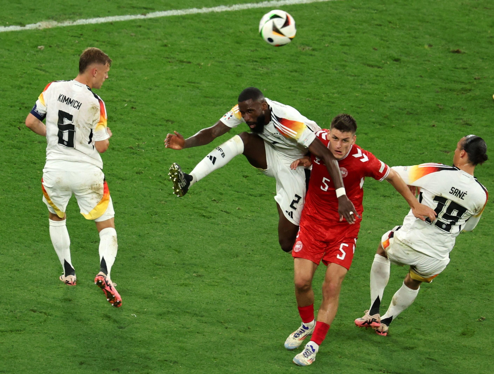 Las mejores fotos del Alemania - Dinamarca