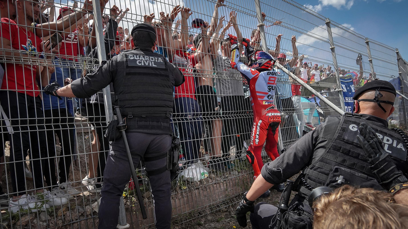 Imágenes de la carrera de MotoGP del Gran Premio de España
