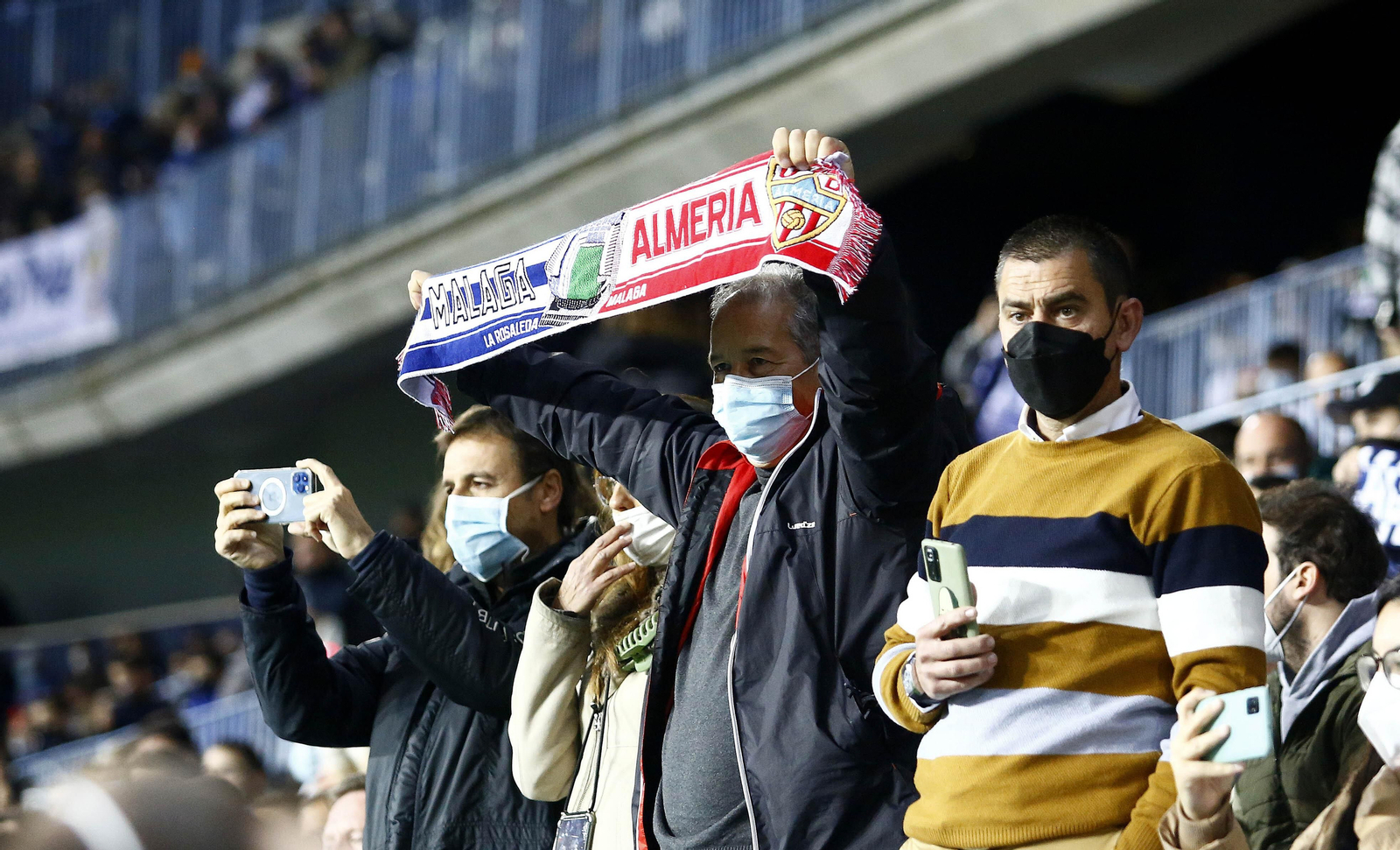 Las fotos del Málaga CF-Almería.