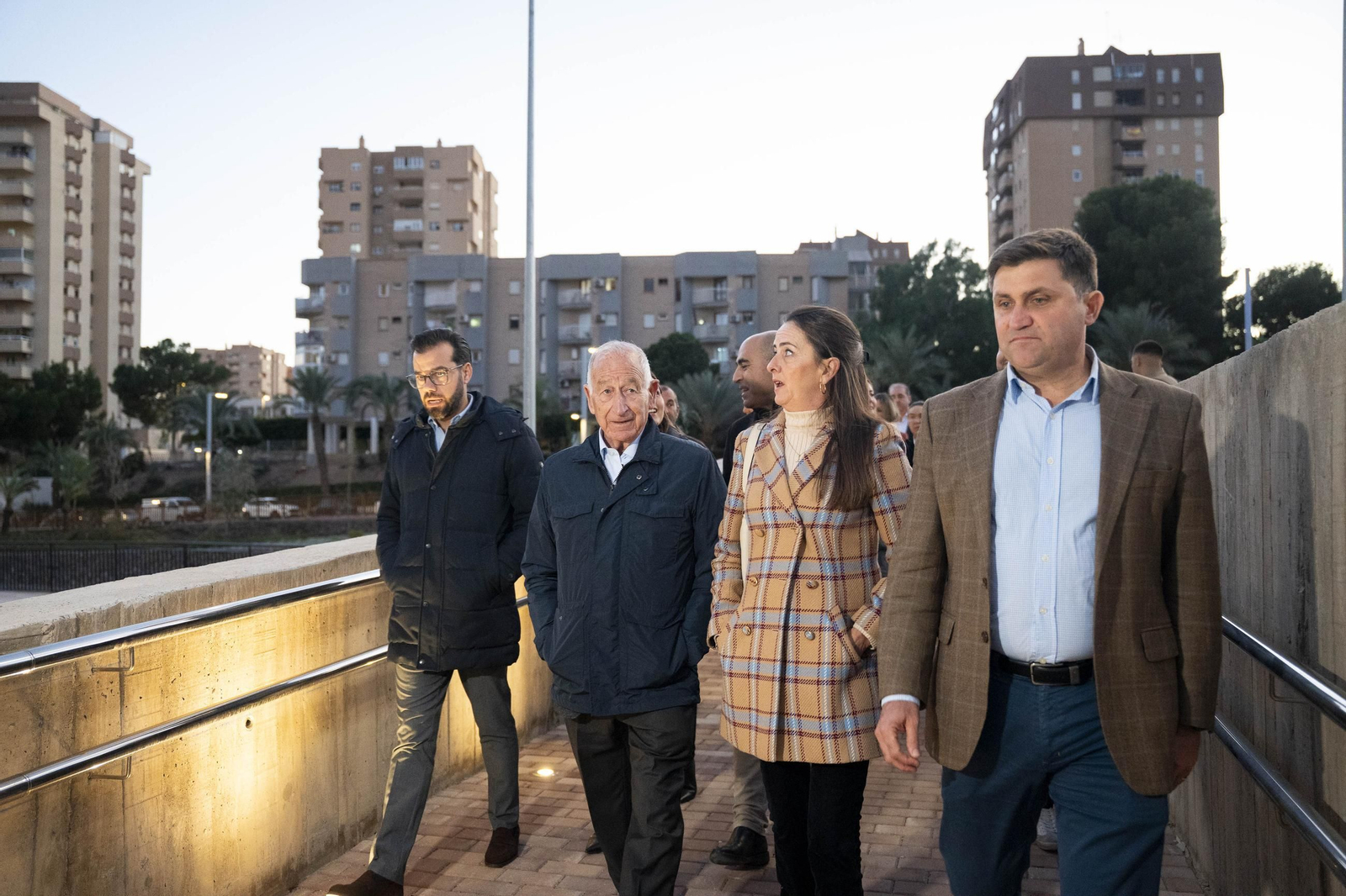 Las imágenes de la inauguración de la primera fase de la adecuación de la Rambla San Antonio de Aguadulce