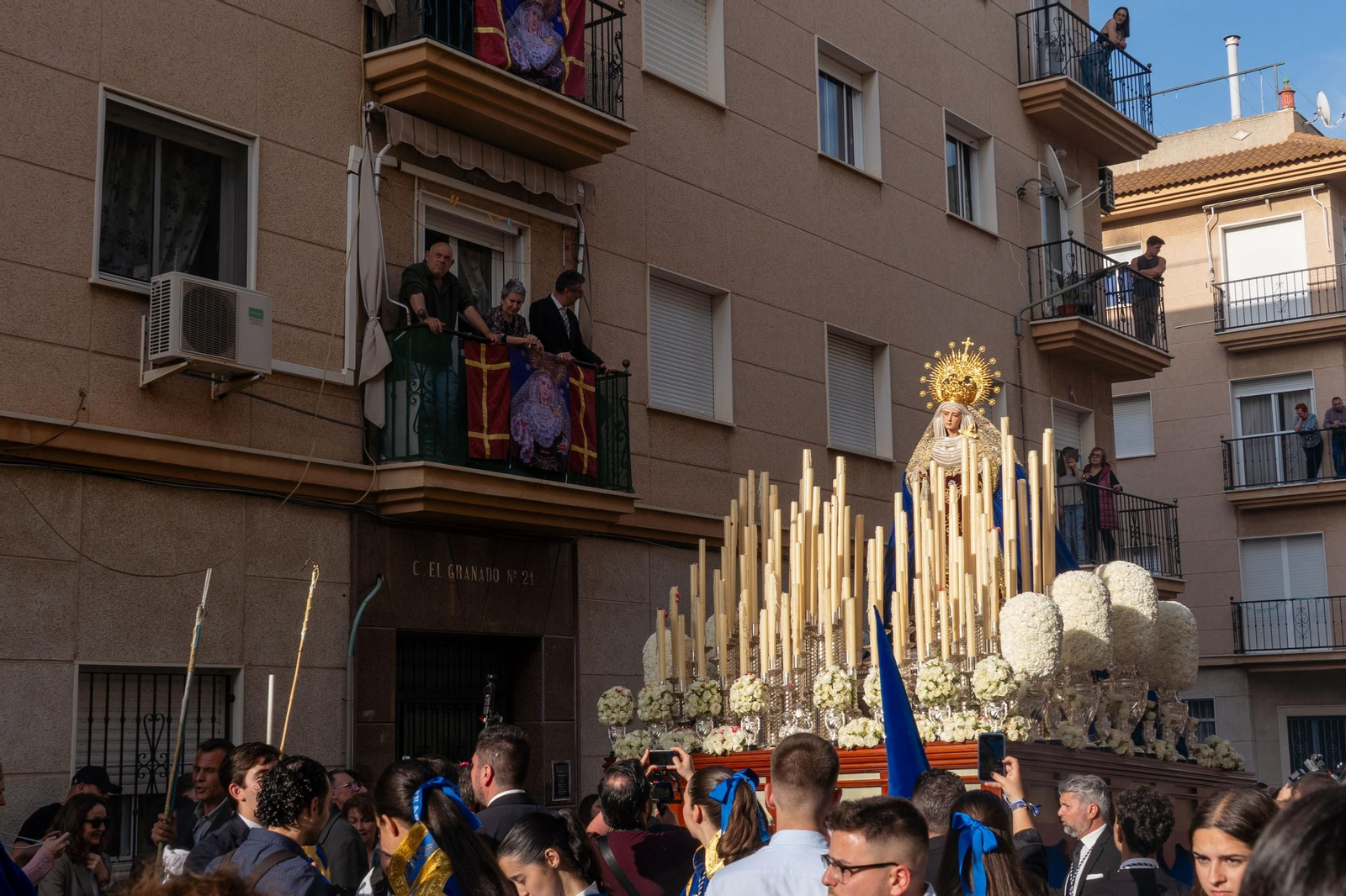 Imágenes de la procesión de la Virgen del Prado