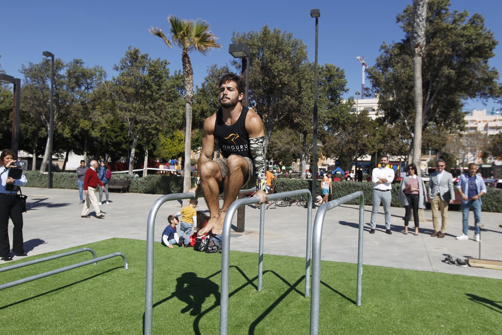 Fotogalería Pista de Calistenia. Parque de los Periodistas. Almería