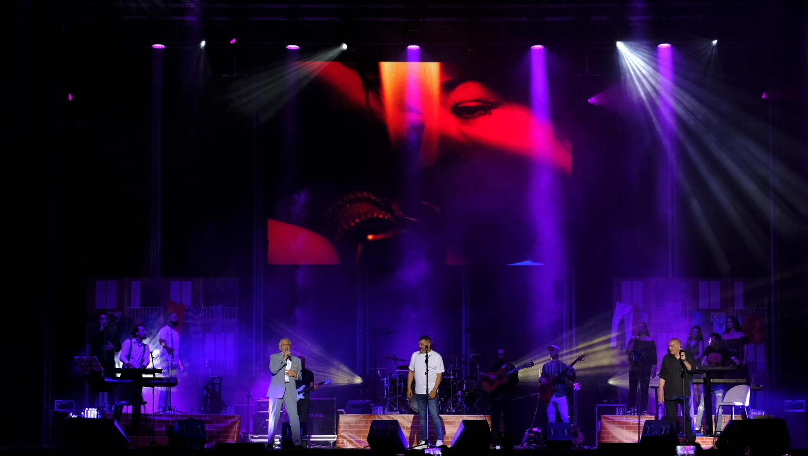 El concierto de Los Chichos en Almería, en imágenes