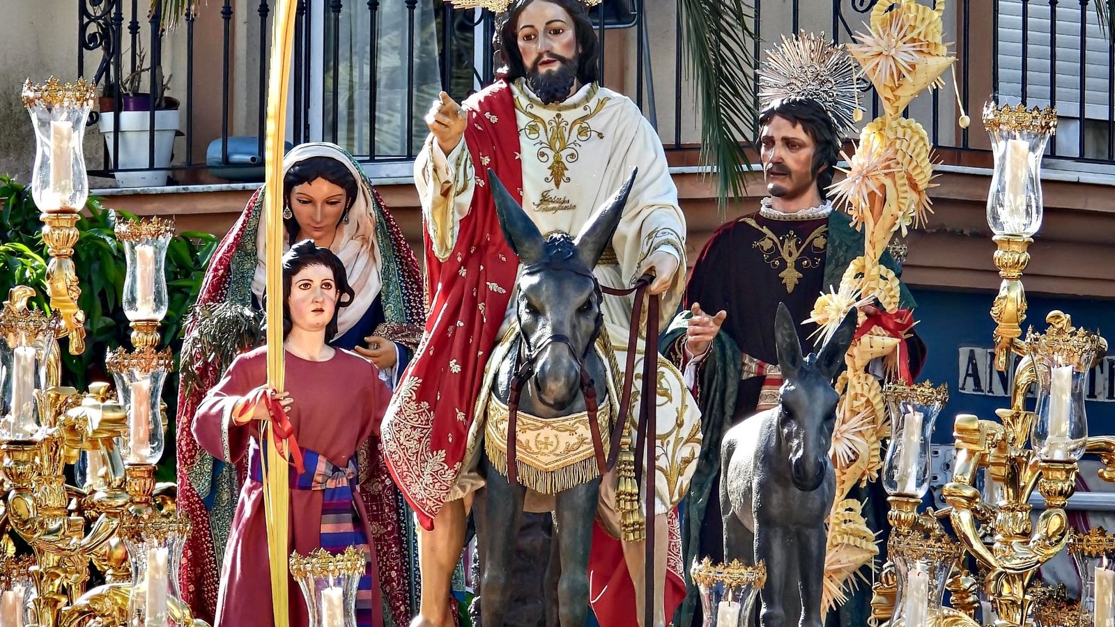 La Borriquita en Ayamonte.