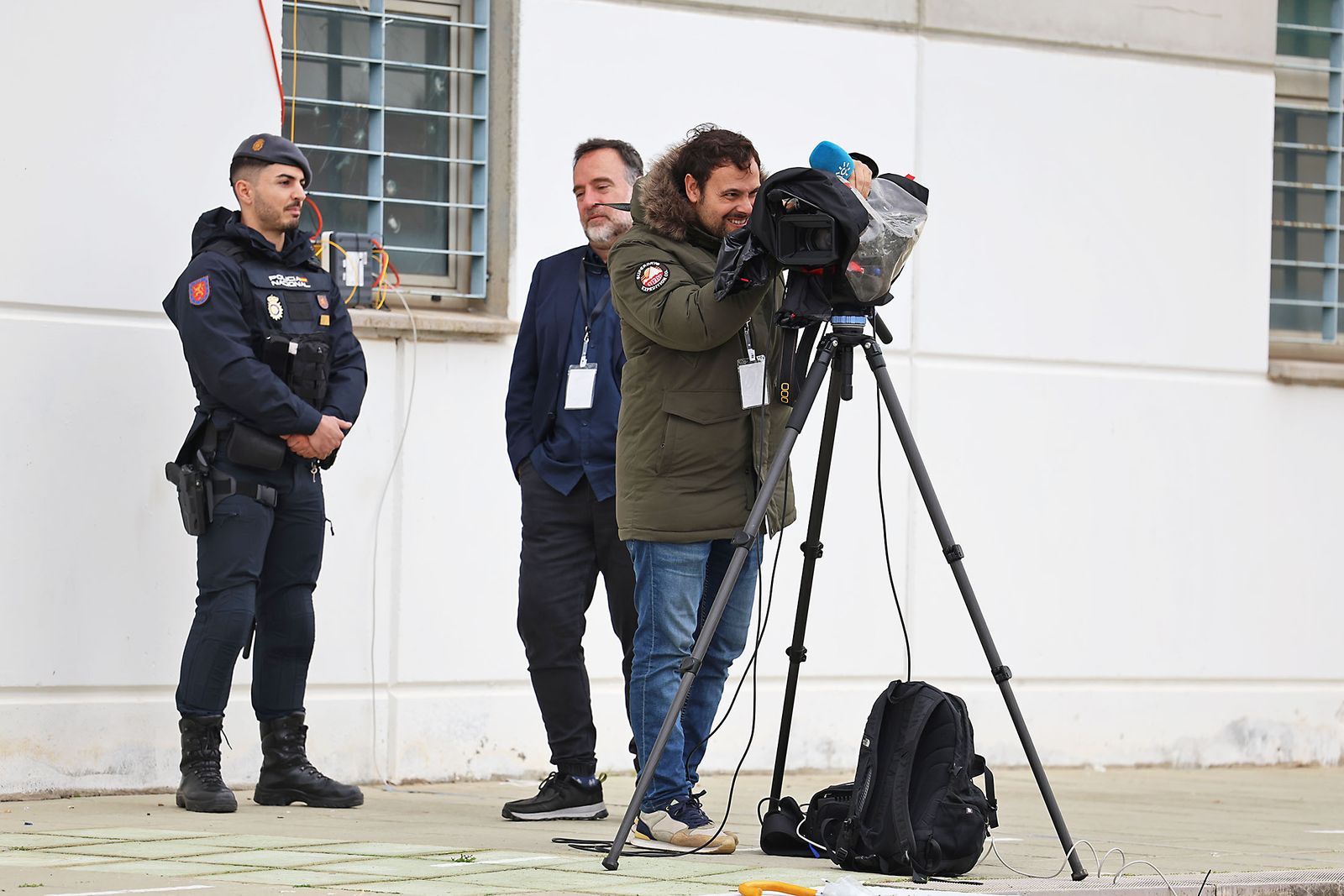 Fotografías del ambiente previo a la Misa funeral por las víctimas del accidente ferroviario
