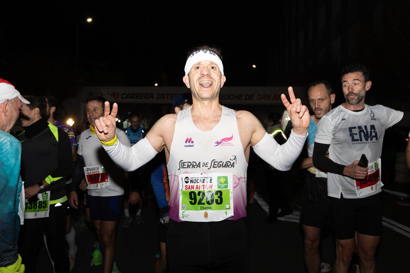 En imágenes: búscate en tu llegada a meta de la Carrera de San Antón 2026