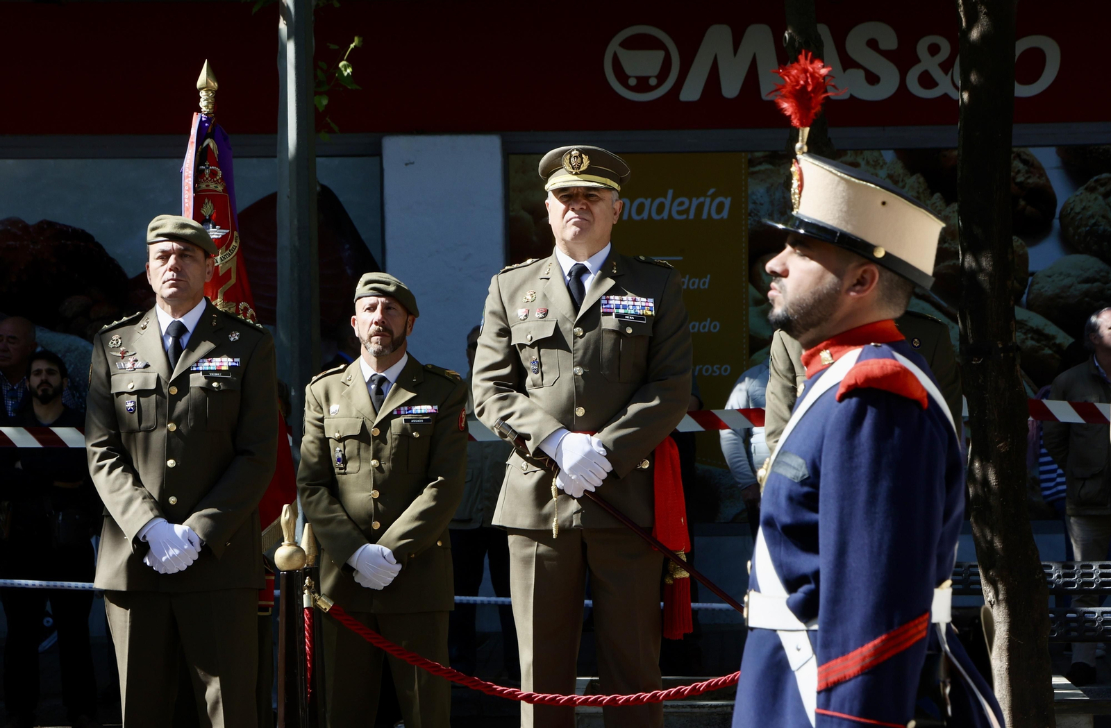 Acto homenaje de Daoiz