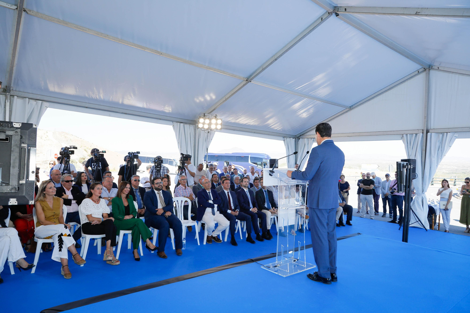 Fotogalería de la inauguración de los últimos tramos de la Autovía del Almanzora