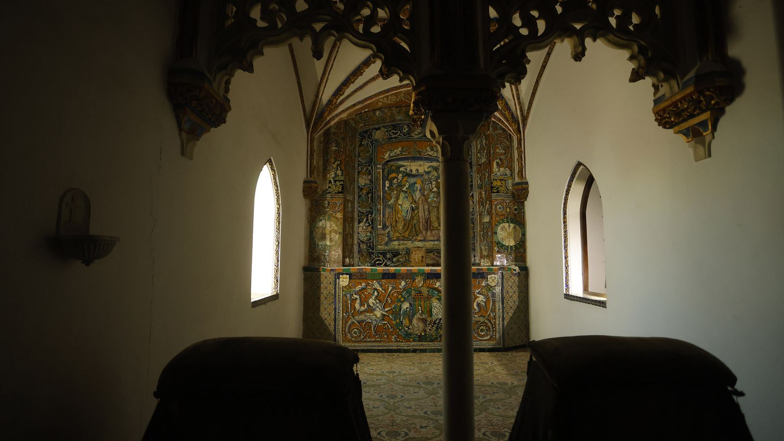 El oratorio de los Reyes Católicos.